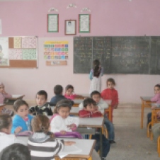 Escuela en zona rural, Tetuán (Marruecos). 2013 Fotografía: Bunny BellaVita.